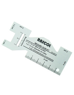 Misura orlo in alluminio Rascol