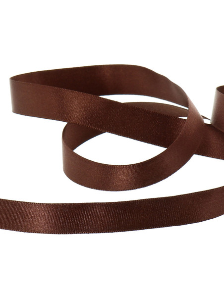 Nastro di raso - Cioccolato