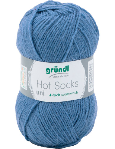 Filato per calze Hot Socks uni 50 Gründl