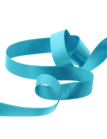 Nastro di raso - Blu turchese