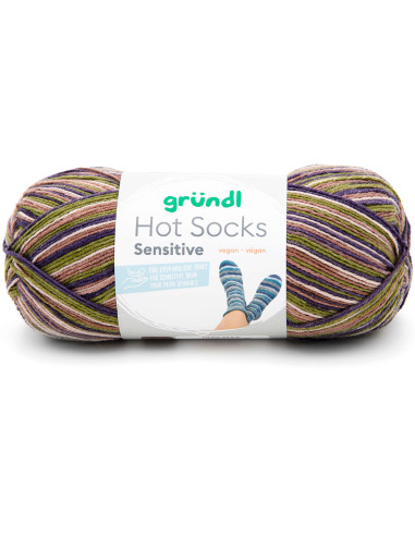 Filato per calze Hot Socks Sensitive Gründl