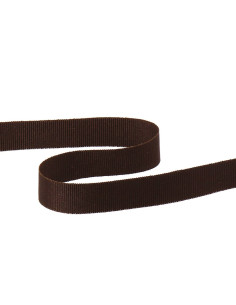 Nastro gros-grain - Marrone scuro