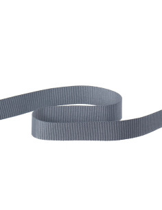 Nastro gros-grain - Grigio scuro