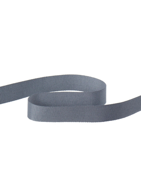 Nastro gros-grain - Grigio scuro