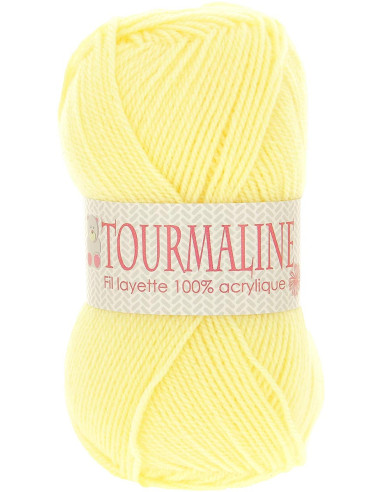 Confezione di 2 gomitoli di filato per maglieria layette Tourmaline