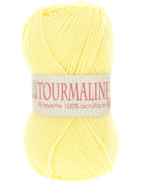 Confezione di 2 gomitoli di filato per maglieria layette Tourmaline