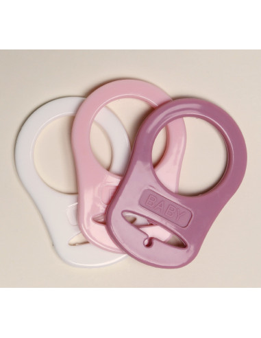 Anelli clip in silicone per porta ciuccio