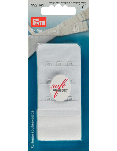 Prolunga per reggiseno - 40 mm - 3 ganci