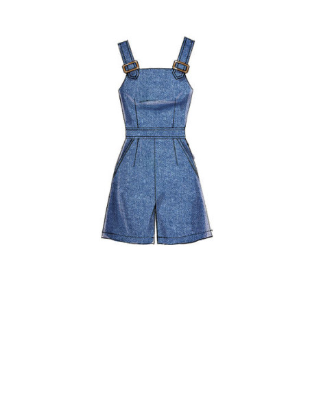 Modello di abiti, cintura, tutina e tuta - McCall's 7626