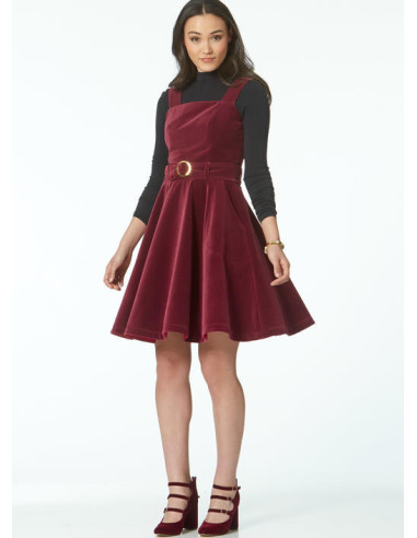 Modello di abiti, cintura, tutina e tuta - McCall's 7626