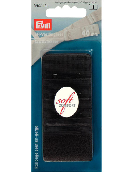 Prolunga per reggiseno - 40 mm - 2 ganci