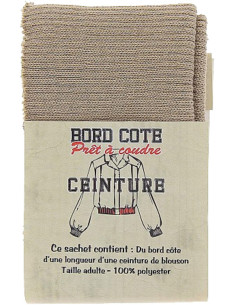 Fondo del giubbotto a coste - Beige