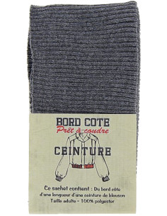 Fondo del giubbotto a coste - Grigio