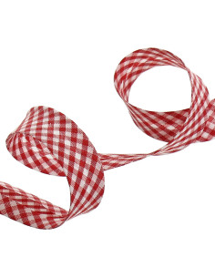 Sbiegatura vichy - Rosso