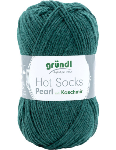 Filato per calze Hot Socks Pearl uni Gründl
