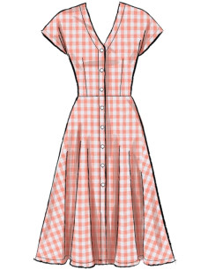 Modello di abiti e cintura - McCall's 7920 2