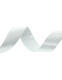 Nastro satinato lurex - Argento