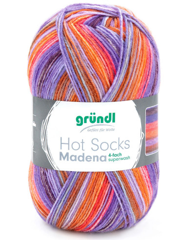 Filato per calze Hot Socks Madena Gründl