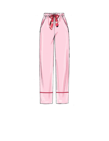 Modello di giacca, accappatoio, pantaloni e cintura - McCall's 7875