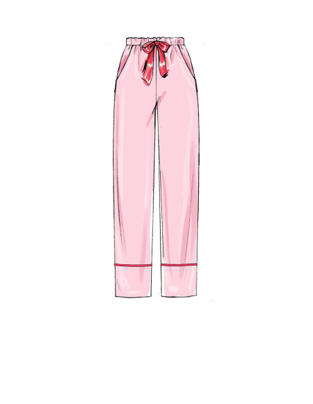 Modello di giacca, accappatoio, pantaloni e cintura - McCall's 7875