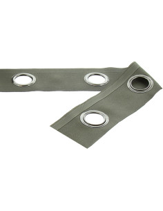 Fascia con occhielli canna di fucile - Grigio kaki
