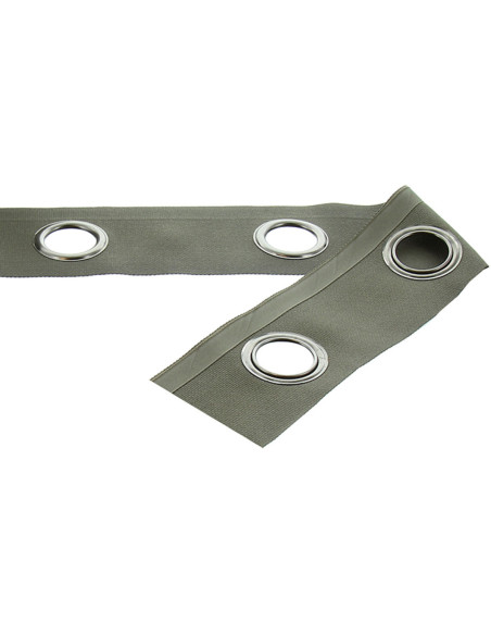 Fascia con occhielli canna di fucile - Grigio kaki