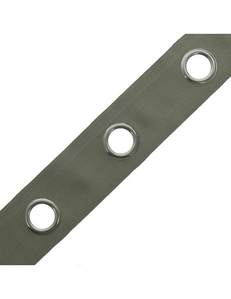 Fascia con occhielli canna di fucile - Grigio kaki