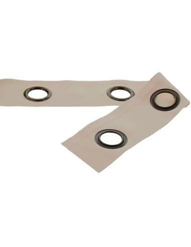 Fascia con occhielli canna di fucile - Mastice