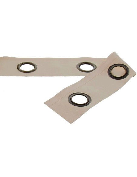 Fascia con occhielli canna di fucile - Mastice