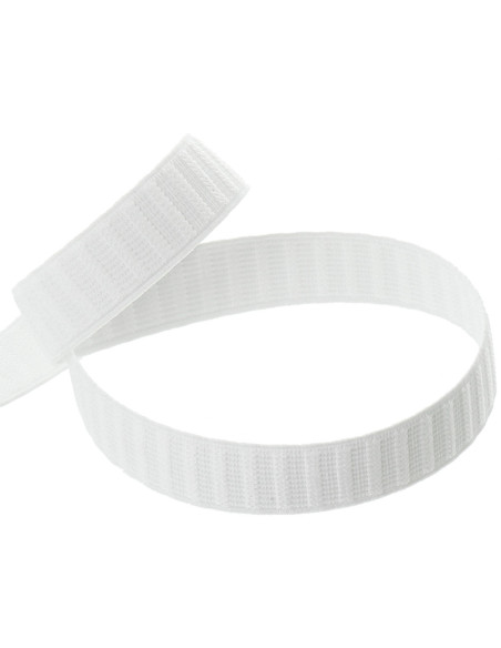 Elastico cintura gros grain bianco