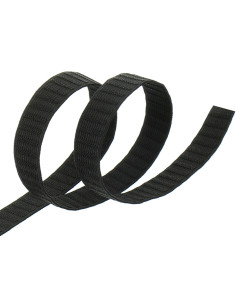 Cintura elastica in gros-grain nero