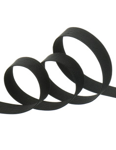 Elastico a coste nero