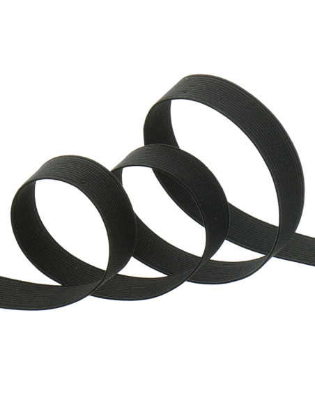 Elastico a coste nero