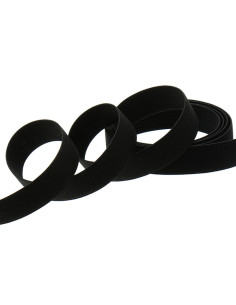 Bracciale in maglia elastica nero