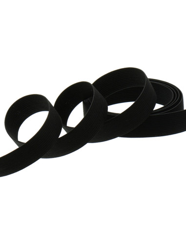 Bracciale in maglia elastica nero