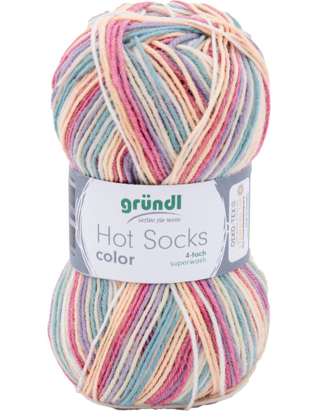 Filato per calze Hot Socks color Gründl