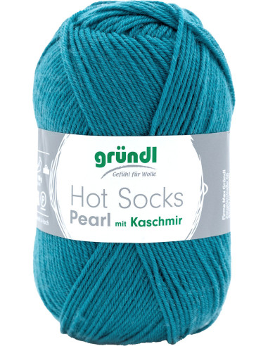 Filato per calze Hot Socks Pearl uni Gründl