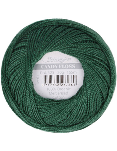 Gomitolo di cotone perlato Scheepjes Candy Floss
