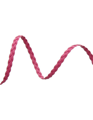 Treccia simile fucsia