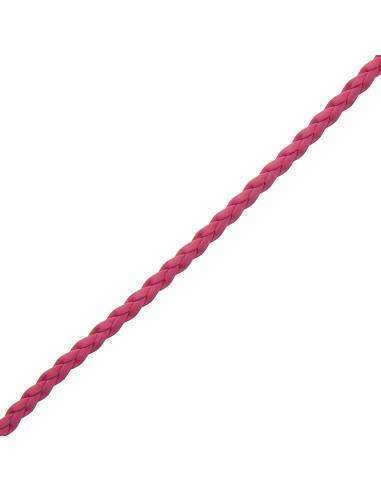 Treccia simile fucsia