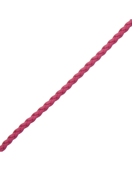 Treccia simile fucsia