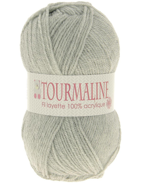 Confezione di 2 gomitoli di filato per maglieria layette Tourmaline