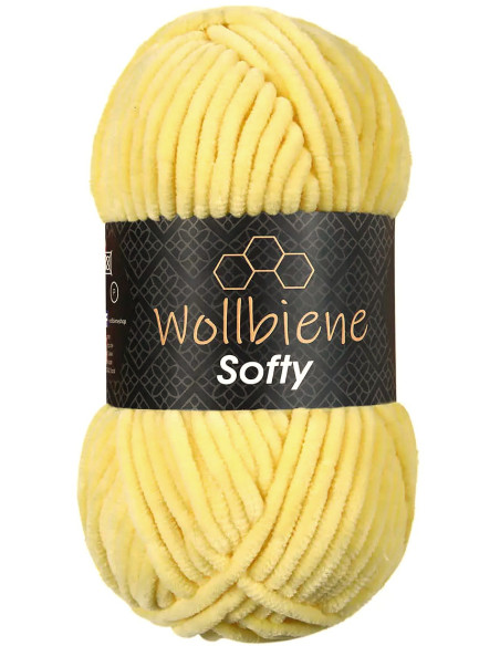 Fil chenille Softy Wollbiene