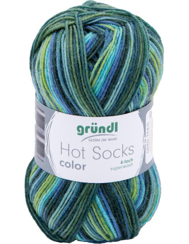 Filato per calze Hot Socks color Gründl