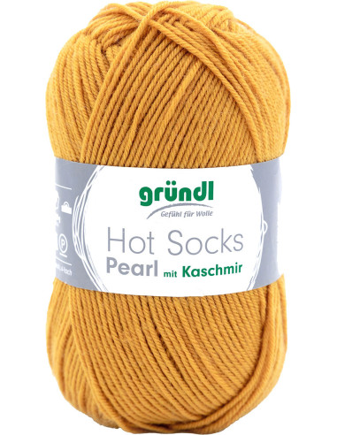 Filato per calze Hot Socks Pearl uni Gründl
