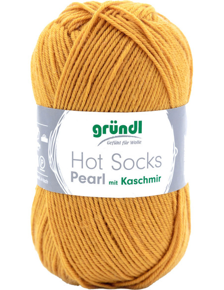 Filato per calze Hot Socks Pearl uni Gründl