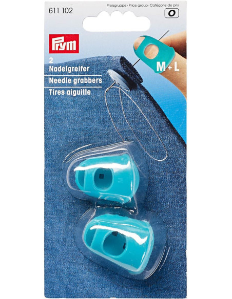 Spilli a forma di ditale - Blu turchese