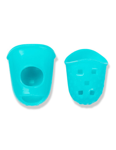 Spilli a forma di ditale - Blu turchese