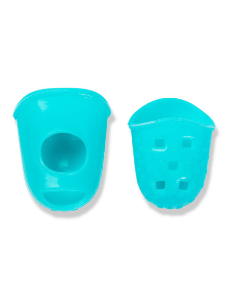 Spilli a forma di ditale - Blu turchese