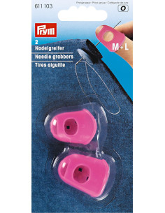 Spilli a forma di ditale - Fucsia
